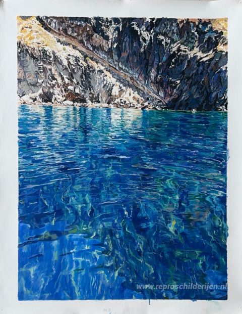 Schilderij in opdracht – foto van het voltooide schilderij