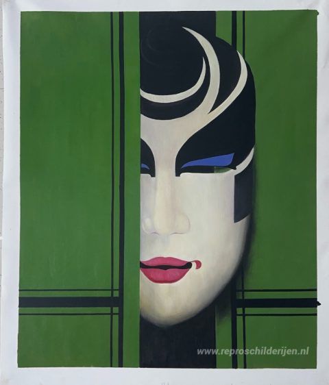 Schilderij in opdracht – foto van het voltooide schilderij