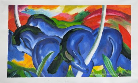 Schilderij in opdracht – foto van het voltooide schilderij