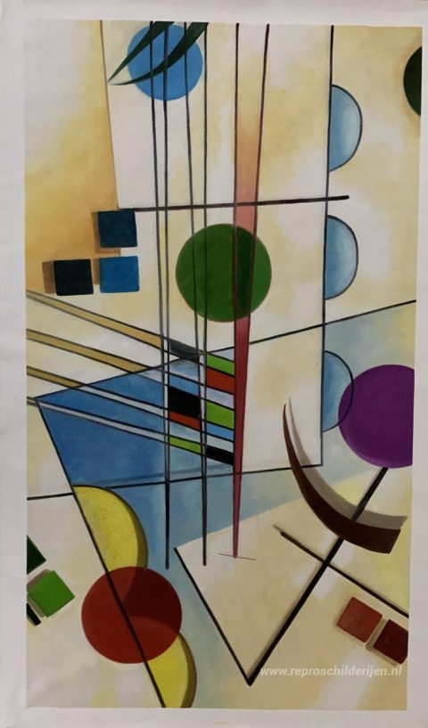 Schilderij in opdracht – foto van het voltooide schilderij