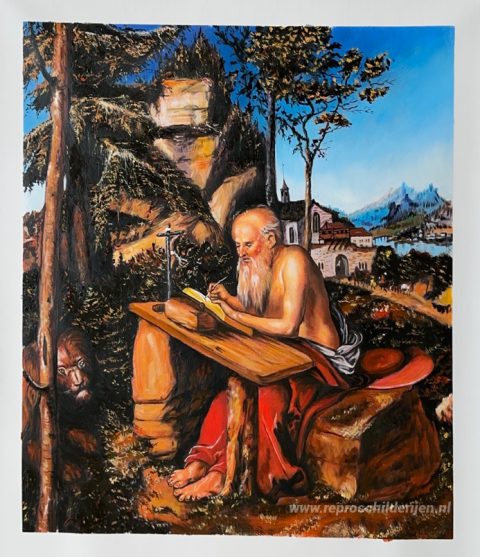 Schilderij in opdracht – foto van het voltooide schilderij