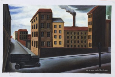 Schilderij in opdracht – foto van het voltooide schilderij