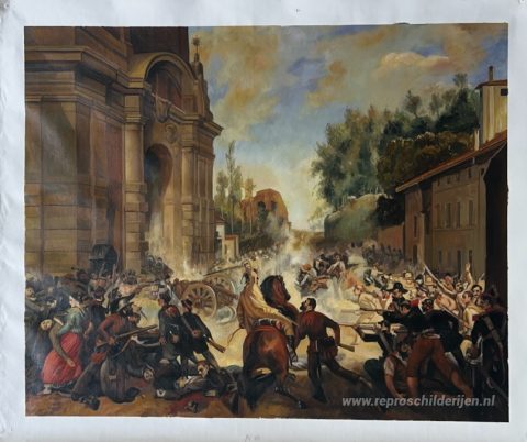 Schilderij in opdracht – foto van het voltooide schilderij