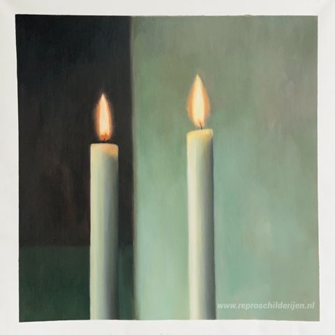 Schilderij in opdracht – foto van het voltooide schilderij