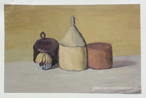 Schilderij in opdracht – foto van het voltooide schilderij