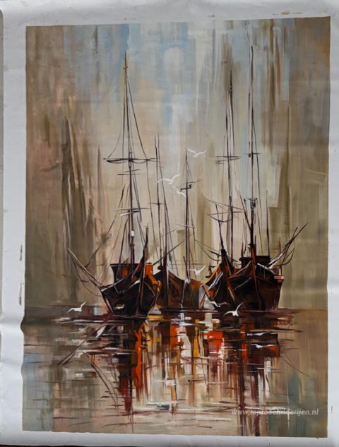 Schilderij in opdracht – foto van het voltooide schilderij