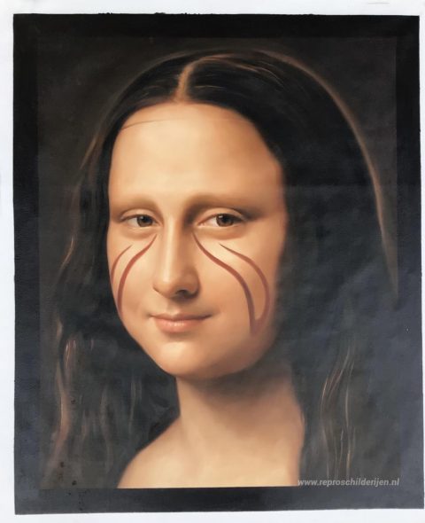 Schilderij in opdracht – foto van het voltooide schilderij