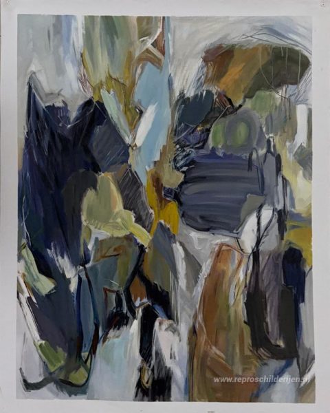 Schilderij in opdracht – foto van het voltooide schilderij