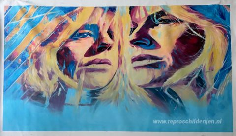 Schilderij in opdracht – foto van het voltooide schilderij