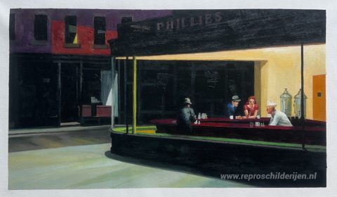 Schilderij in opdracht – foto van het voltooide schilderij