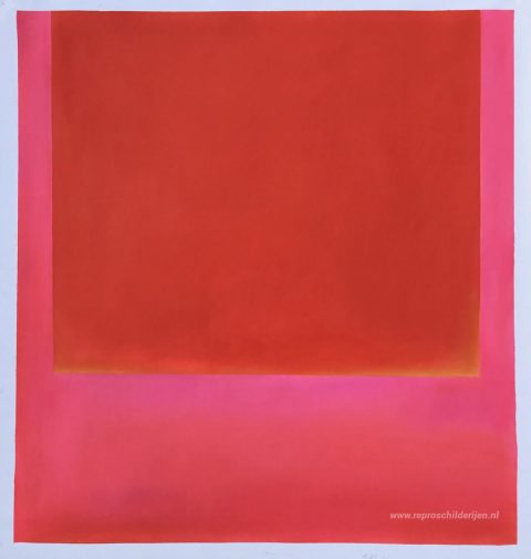 467/67 – met de hand geschilderde reproductie, foto van het voltooide schilderij