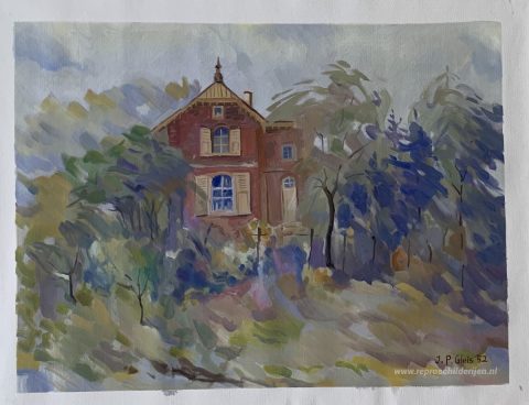 Schilderij in opdracht – foto van het voltooide schilderij