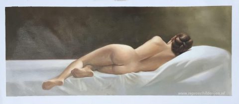 Schilderij in opdracht – foto van het voltooide schilderij