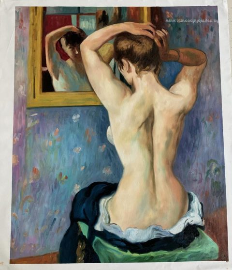 Schilderij in opdracht – foto van het voltooide schilderij