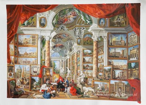 Schilderij in opdracht – foto van het voltooide schilderij