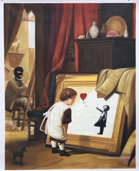 Schilderij in opdracht – foto van het voltooide schilderij