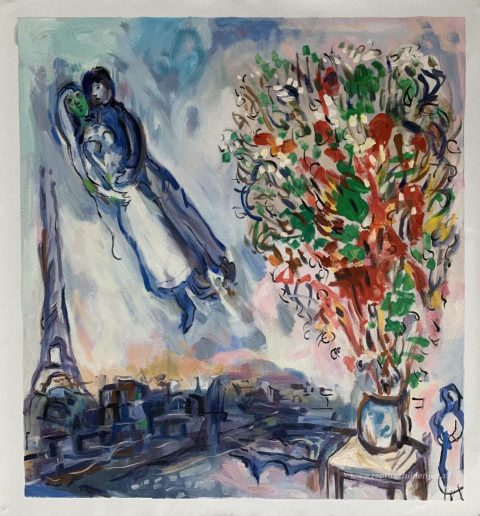 Schilderij in opdracht – foto van het voltooide schilderij