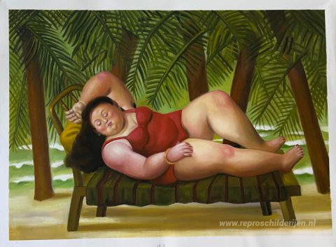 Schilderij in opdracht – foto van het voltooide schilderij