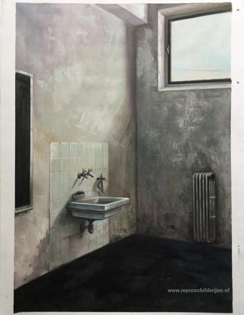 Schilderij in opdracht – foto van het voltooide schilderij