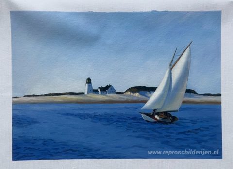 Schilderij in opdracht – foto van het voltooide schilderij