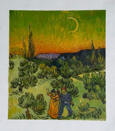Schilderij in opdracht – foto van het voltooide schilderij