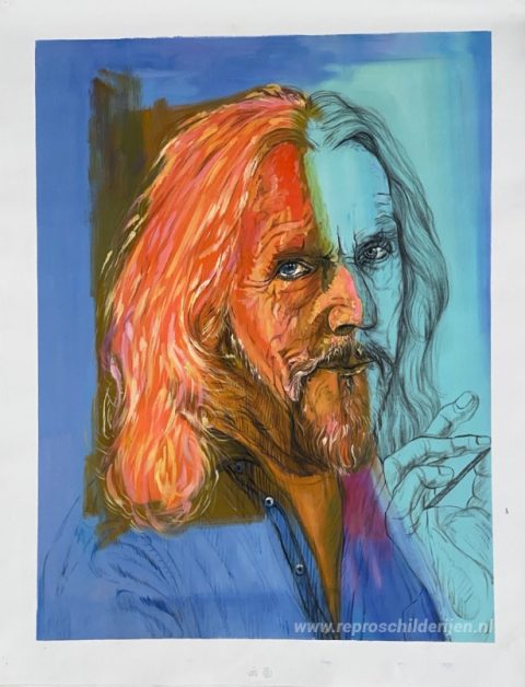 Schilderij in opdracht – foto van het voltooide schilderij