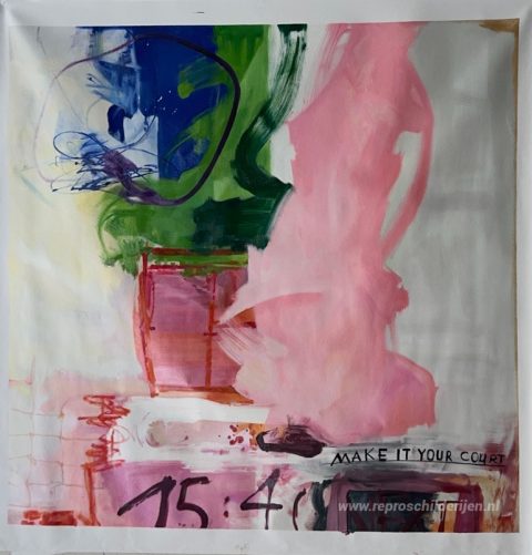 Schilderij in opdracht – foto van het voltooide schilderij