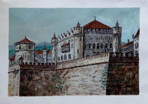 Schilderij in opdracht – foto van het voltooide schilderij