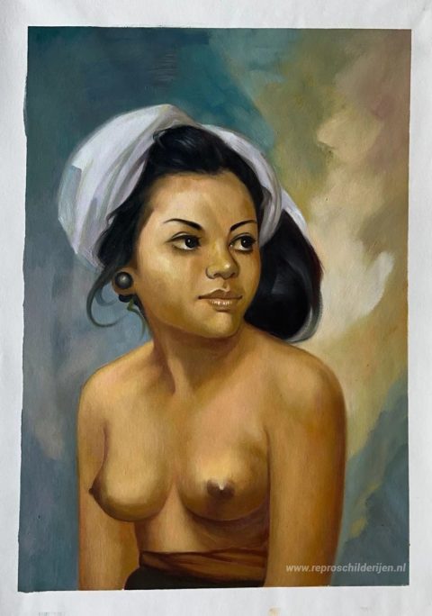Schilderij in opdracht – foto van het voltooide schilderij