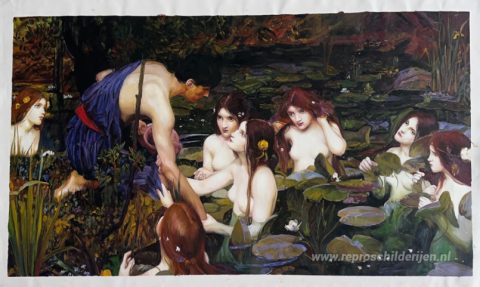 Schilderij in opdracht – foto van het voltooide schilderij