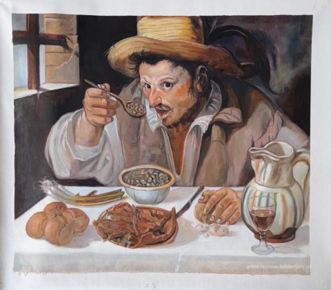 Schilderij in opdracht – foto van het voltooide schilderij