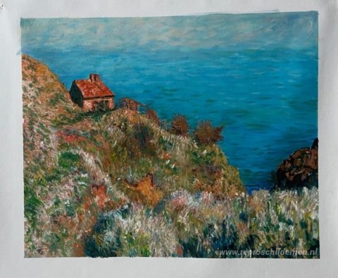 Schilderij in opdracht – foto van het voltooide schilderij