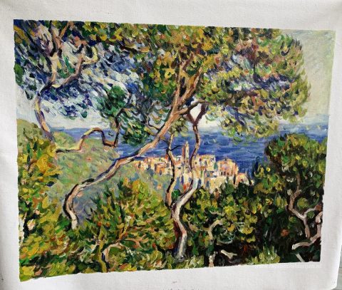 Schilderij in opdracht – foto van het voltooide schilderij