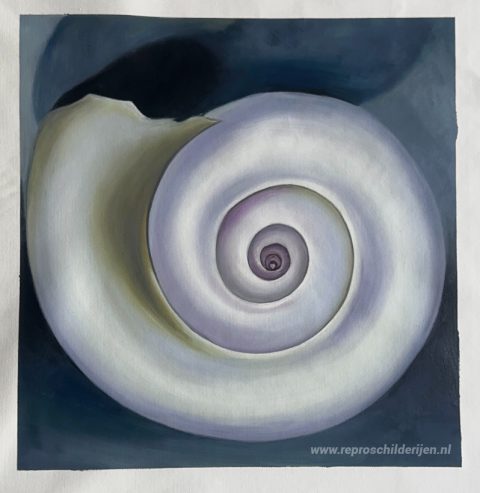 Schilderij in opdracht – foto van het voltooide schilderij