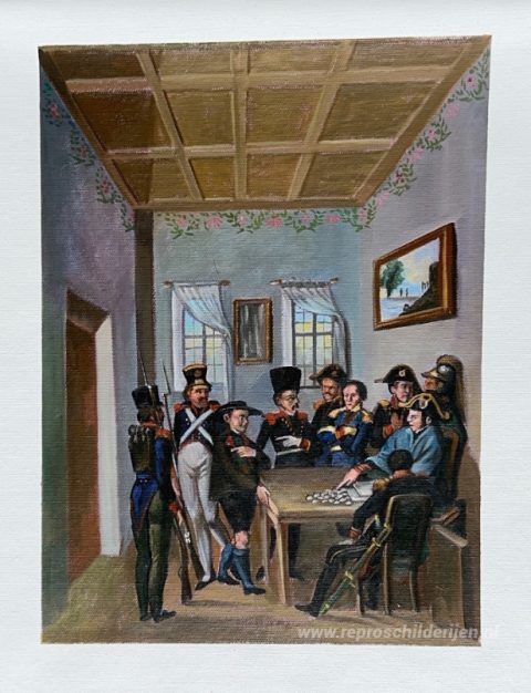 Schilderij in opdracht – foto van het voltooide schilderij