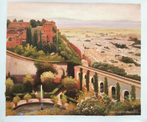 Schilderij in opdracht – foto van het voltooide schilderij