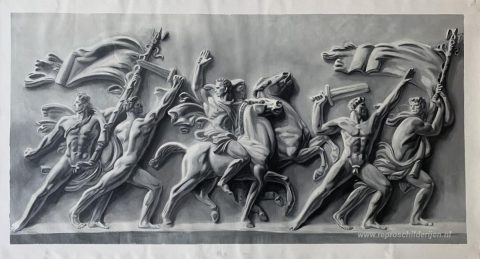 Schilderij in opdracht – foto van het voltooide schilderij