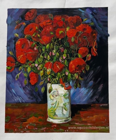 Schilderij in opdracht – foto van het voltooide schilderij