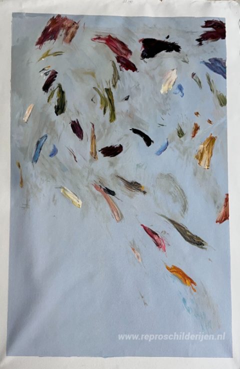 Schilderij in opdracht – foto van het voltooide schilderij