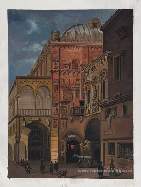 Schilderij in opdracht – foto van het voltooide schilderij