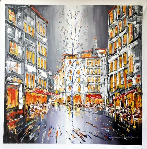 Schilderij in opdracht – foto van het voltooide schilderij