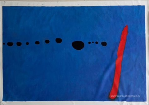 Schilderij in opdracht – foto van het voltooide schilderij