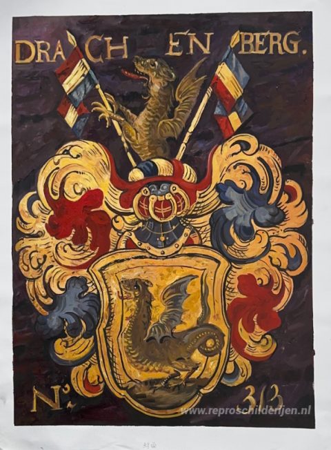 Schilderij in opdracht – foto van het voltooide schilderij