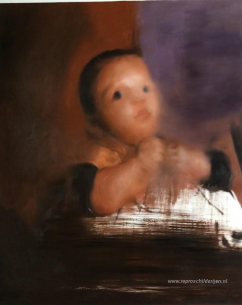 Schilderij in opdracht – foto van het voltooide schilderij