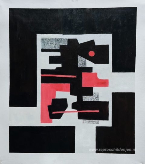Schilderij in opdracht – foto van het voltooide schilderij