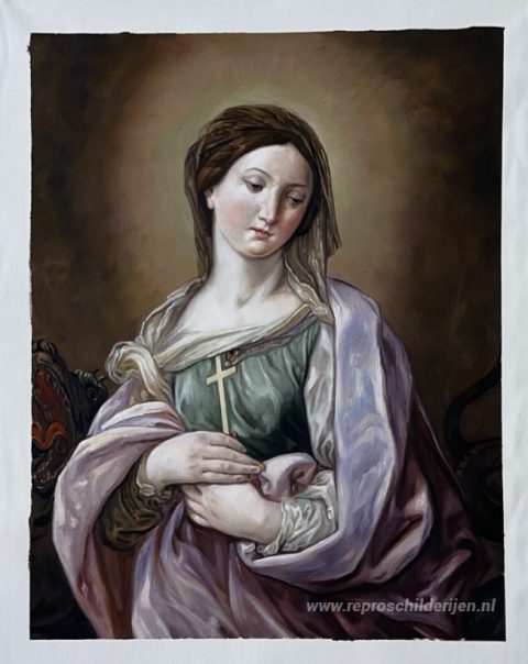 Schilderij in opdracht – foto van het voltooide schilderij