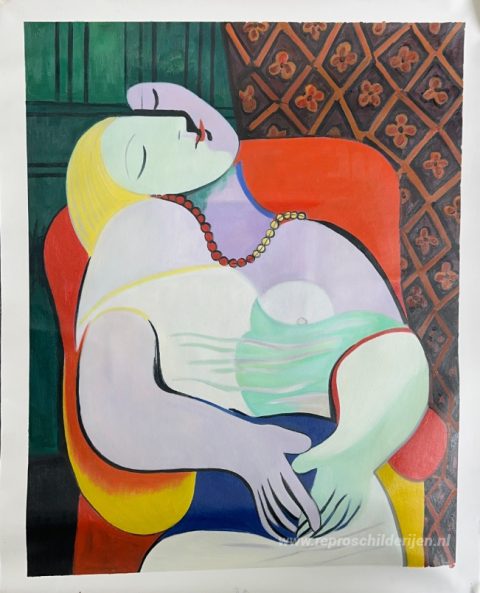 Schilderij in opdracht – foto van het voltooide schilderij