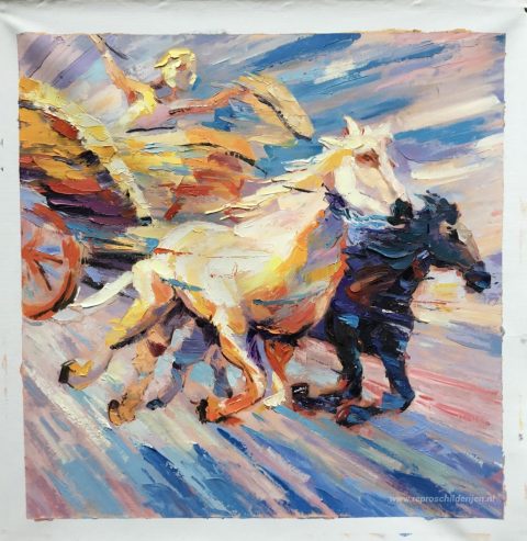 Schilderij in opdracht – foto van het voltooide schilderij