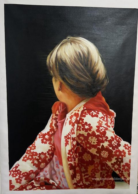 Schilderij in opdracht – foto van het voltooide schilderij