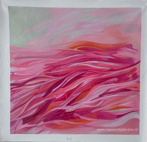 Schilderij in opdracht – foto van het voltooide schilderij